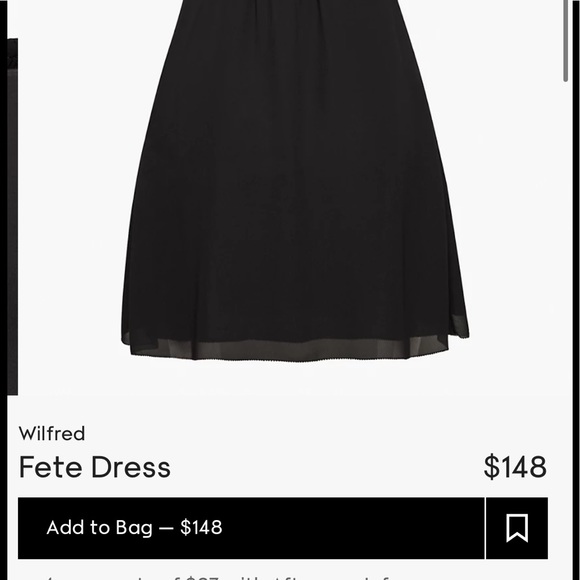 Wilfred Fete Dress black - Picture 8 of 11